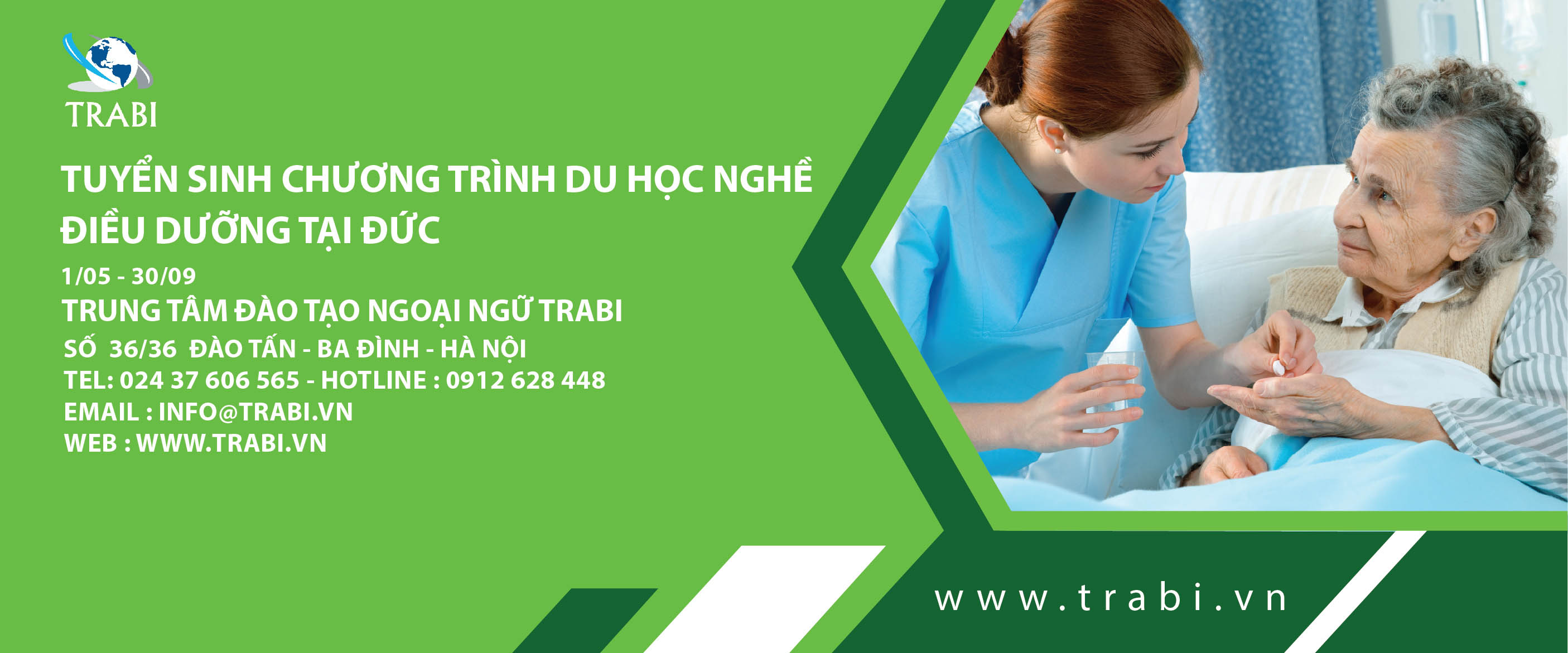 Chương trình Y tá mới tại TRABI đem đến cơ hội rất tốt