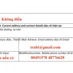 Hướng dẫn điền đầy đủ thông tin đơn xin visa du học Đức (1)