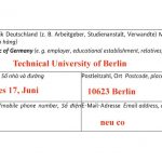 Hướng dẫn điền đầy đủ thông tin đơn xin visa du học Đức (4)