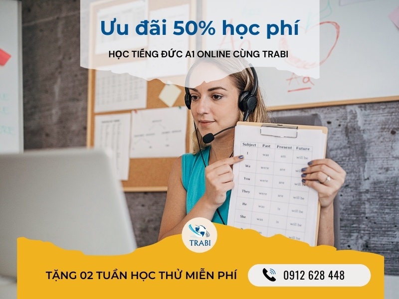 học tiếng đức a1 online