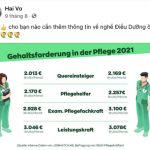 mức lương điều dưỡng tại đức