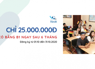 Học tiếng Đức B1 với TRABI