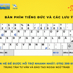 Cài đặt bàn phím tiếng đức