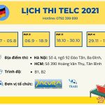 lich thi telc 2021 tai HN TPHCM