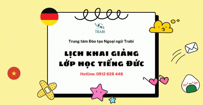 lịch khai giảng lớp học tiếng đức