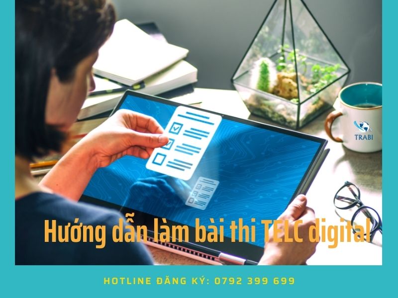 hướng dẫn làm bài thi telc digital