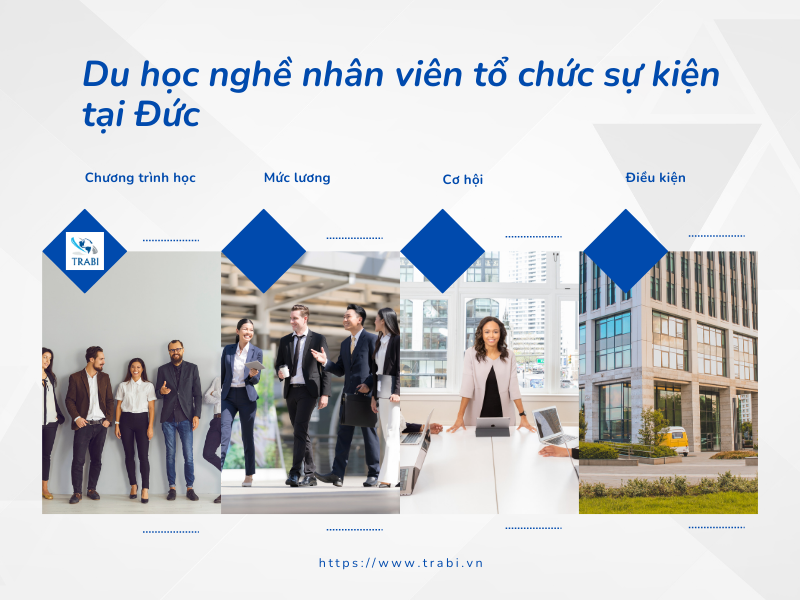 Du học nghề nhân viên tổ chức sự kiện tại Đức