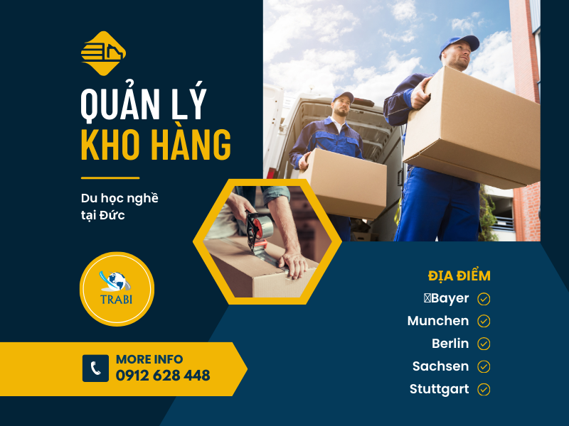 du học nghề quản lý kho hàng tại Đức