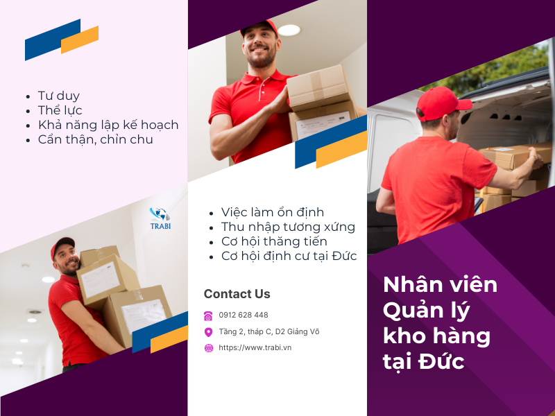 du học nghề quản lý kho hàng tại Đức