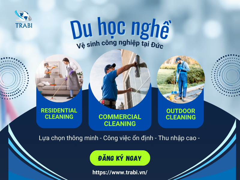 du học nghề vệ sinh công nghiệp tại Đức