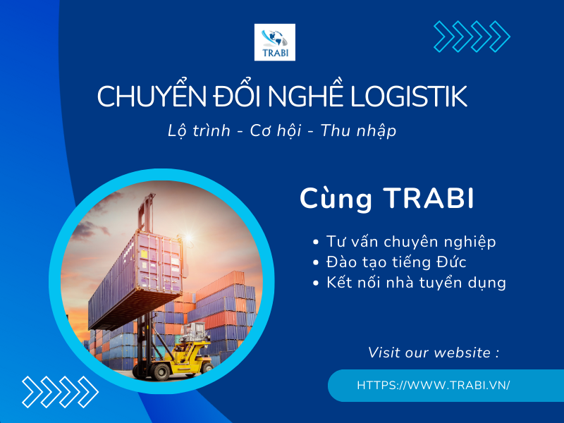 chuyển đổi nghề nhân viên vận chuyển logistik tại Đức