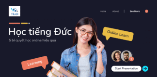 Học tiếng Đức online cùng TRABI