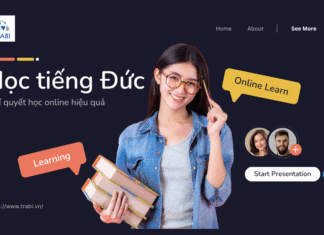 Học tiếng Đức online cùng TRABI