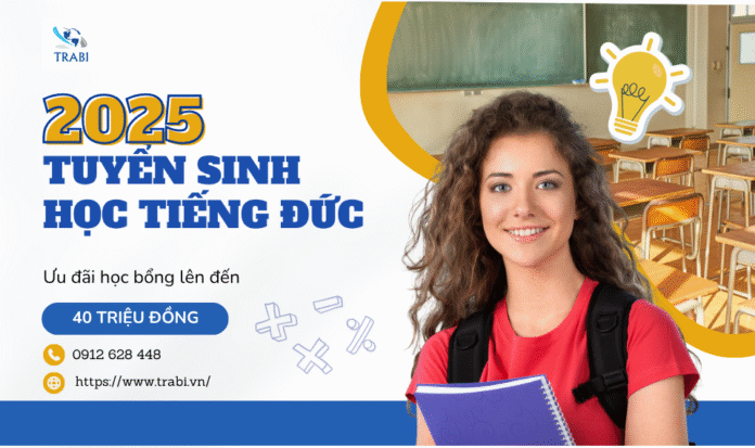 tuyển sinh học tiếng Đức 2025 tuyển sinh học tiếng Đức 2025