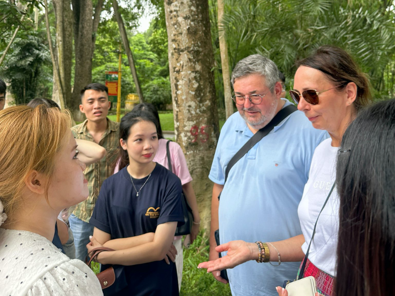 Hoạt động ngoại khoá của học viên TRABI