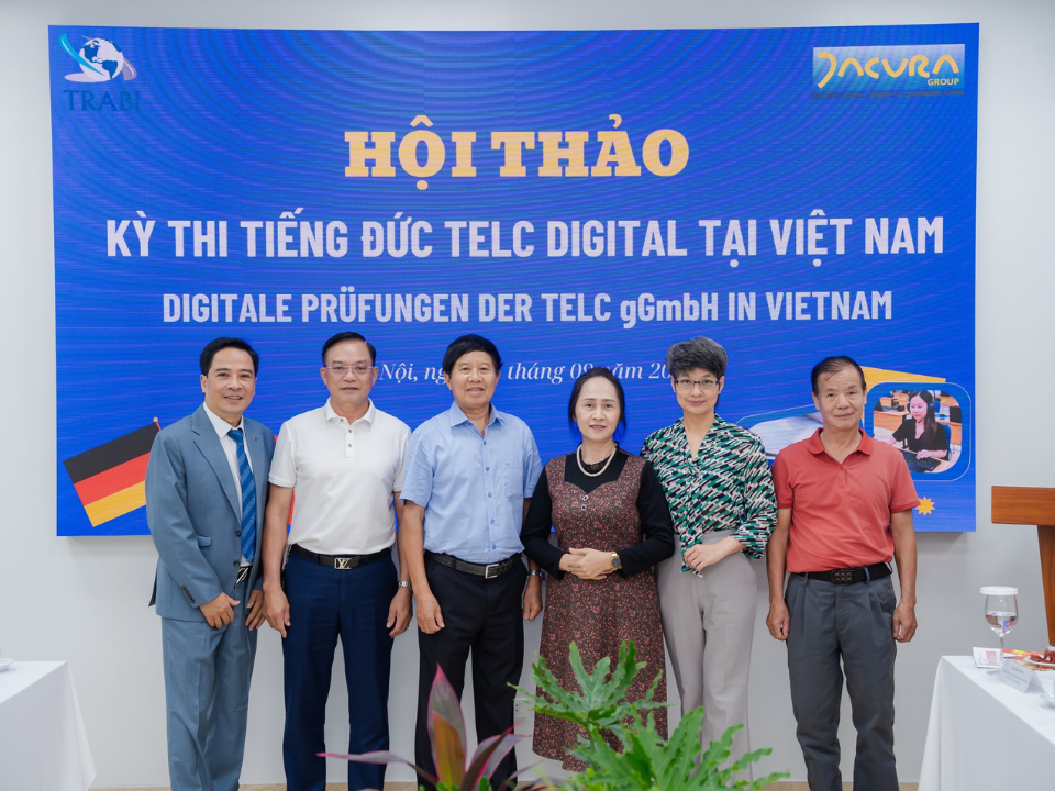Thi TELC và chọn ngành du học nghề Đức cùng TRABI