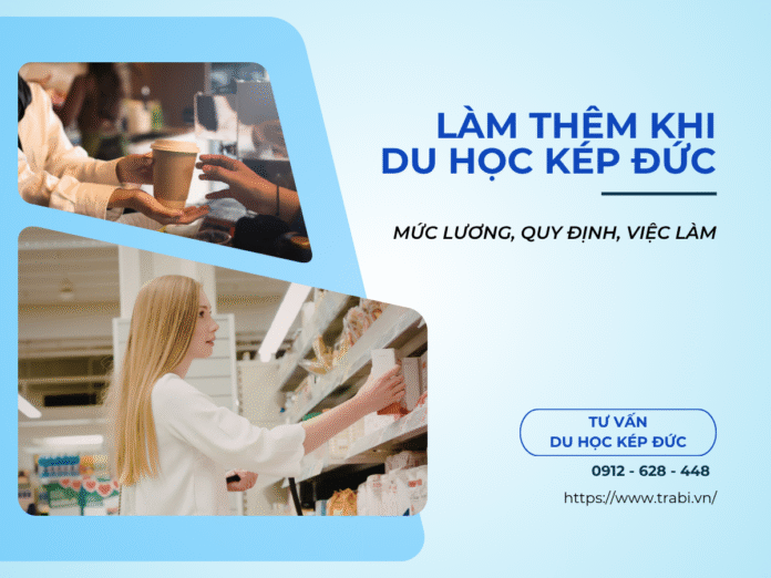 Làm thêm khi du học nghề Đức