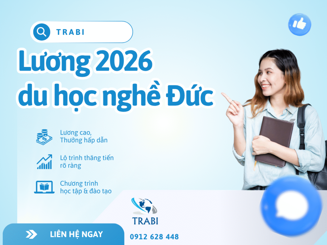 Lương du học kép Đức 2026